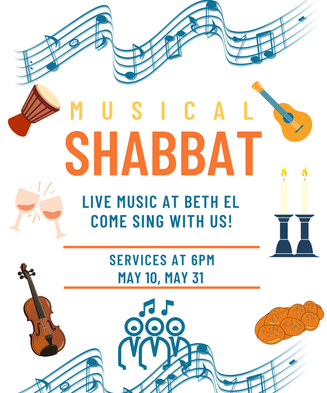 Weekly Friday Night Services: Musical Shabbat