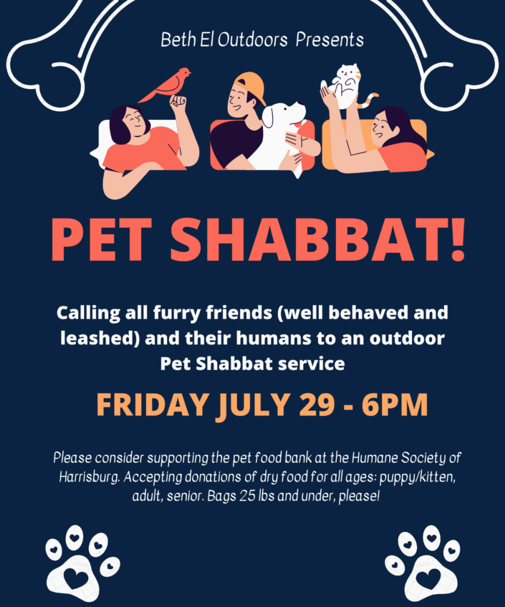 Pet Shabbat flyer
