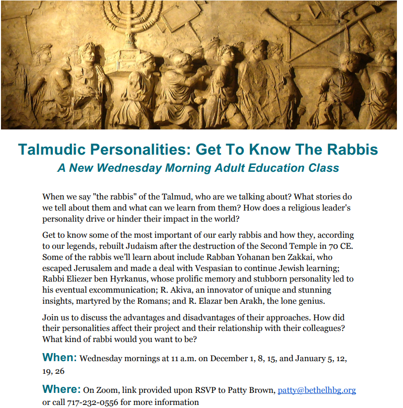 Talmudic Personalities: Get to know The Rabbis