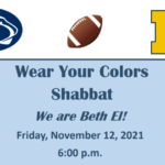 Wear your colors Shabbat!