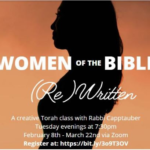 Adult Education with Rabbi Capptauber - Women of the Bible