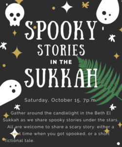 Spooky Stories in the Sukkah