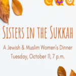 Sisters in the Sukkah Dinner