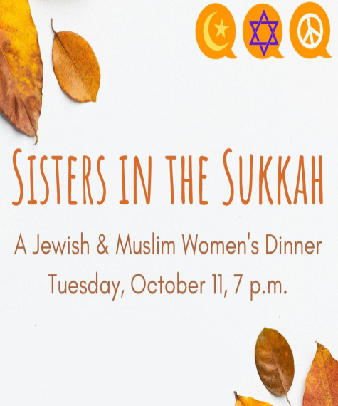 Sisters in the Sukkah Dinner