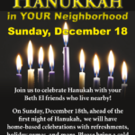 Hanukkah in Your Neighborhood