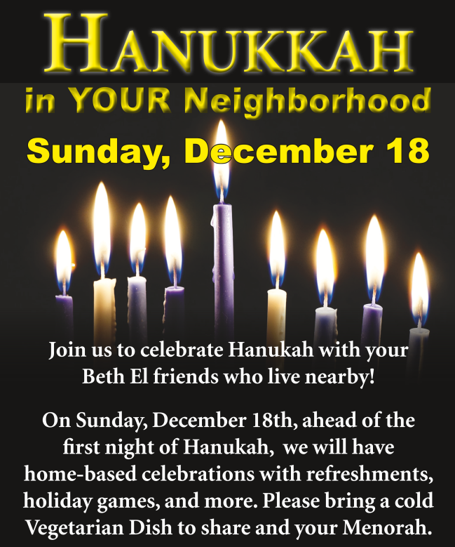 Hanukkah in Your Neighborhood