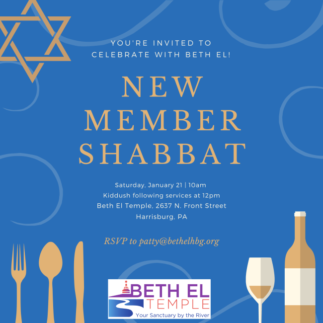 New Member Shabbat