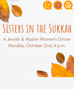 Sisters in the Sukkah dinner