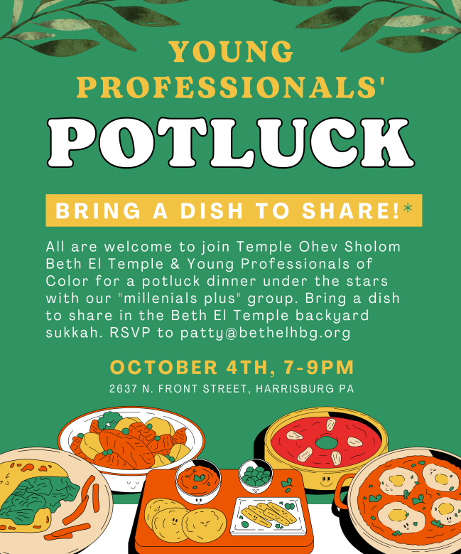 Young Professionals Potluck in the Sukkah