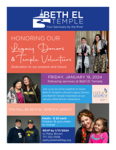 Dinner to honor our legacy donors and volunteers