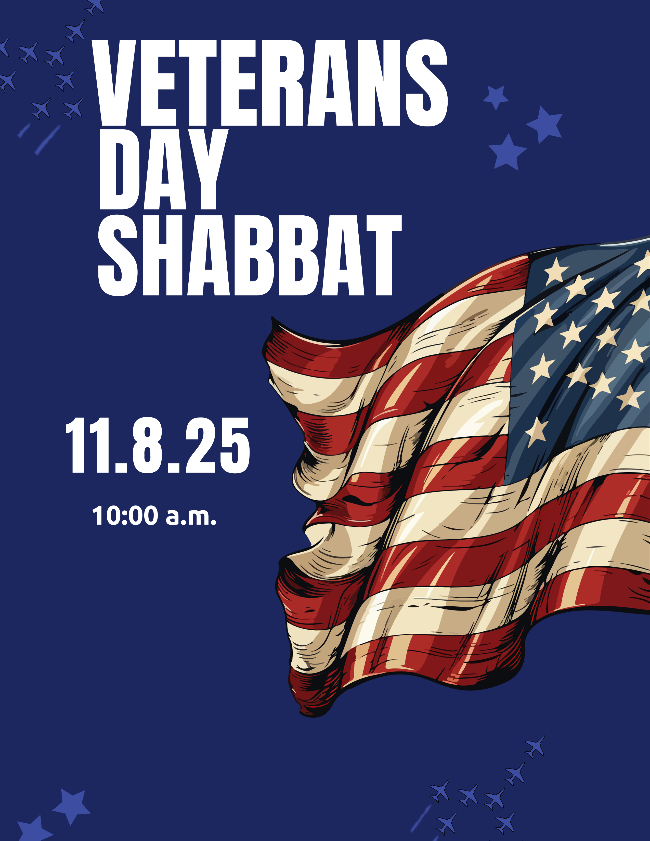 Veterans Day Shabbat