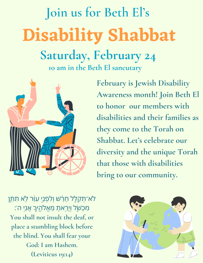 Disability Shabbat