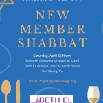 New Member Shabbat: Everyone Welcome!