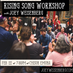 Rising Song Workshop with Joey Weisenberg