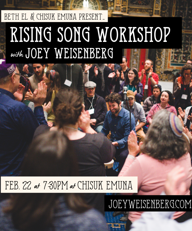 Rising Song Workshop with Joey Weisenberg