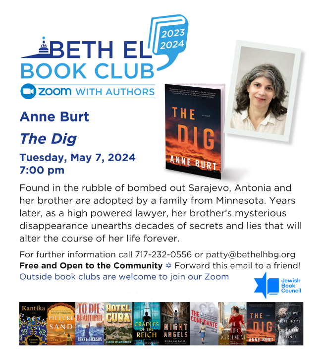 Book Club with Anne Burt