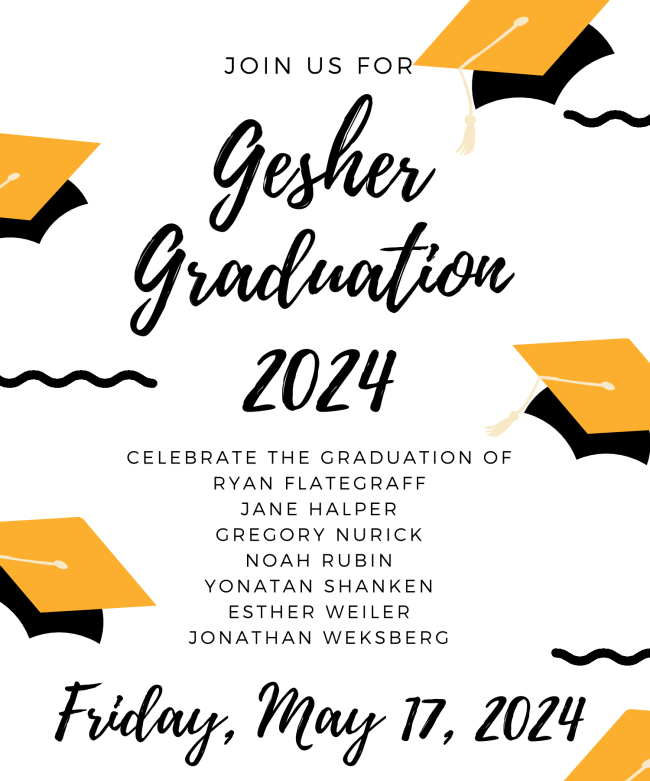 Gesher Graduation 2024