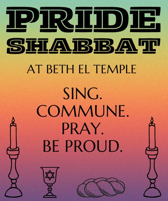 Pride Shabbat at Beth El Temple