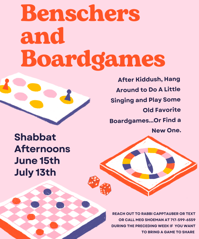 Benschers and Boardgames