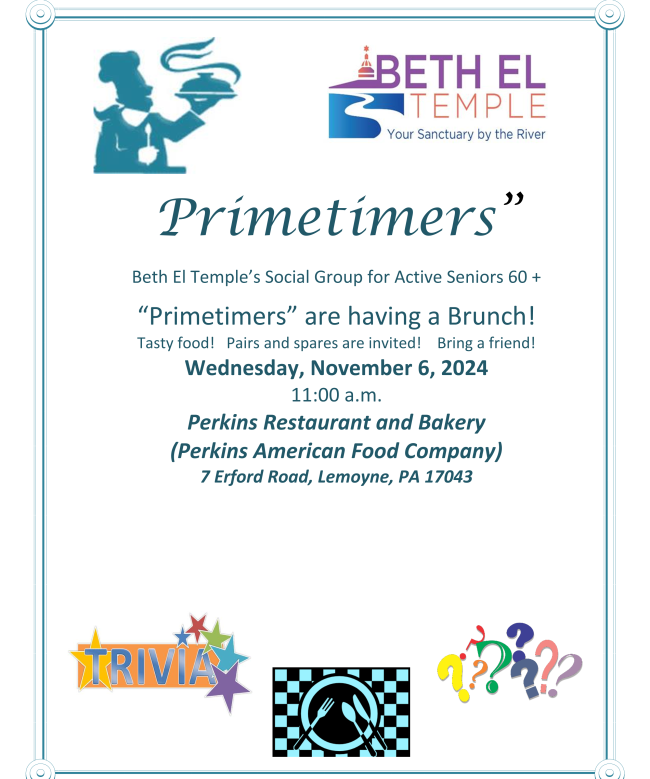 Primetimers Social Group Brunch