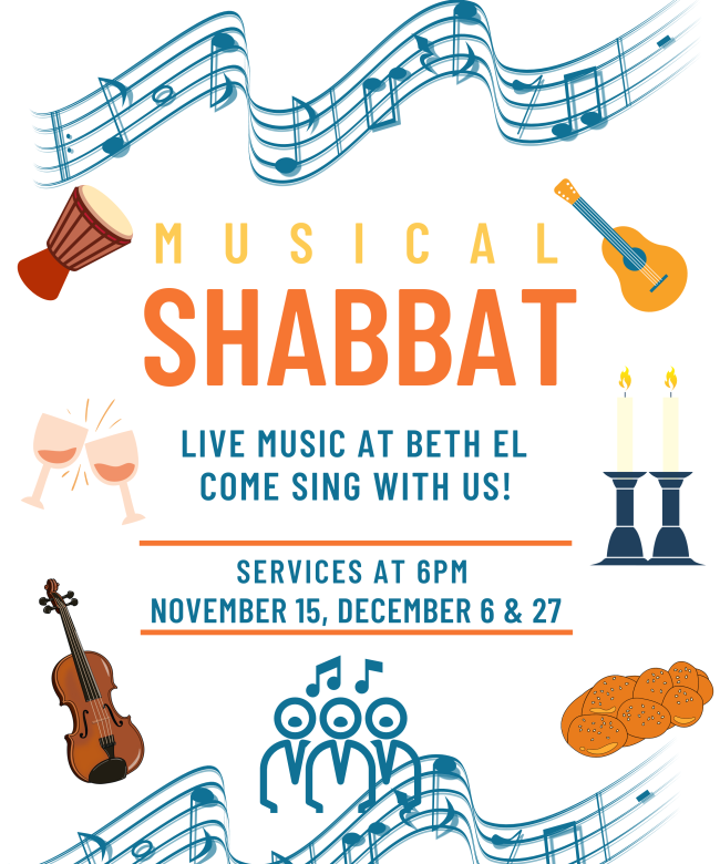 Weekly Friday Night Services: Musical Shabbat