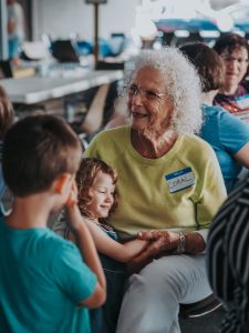 Picture of congregants of different ages