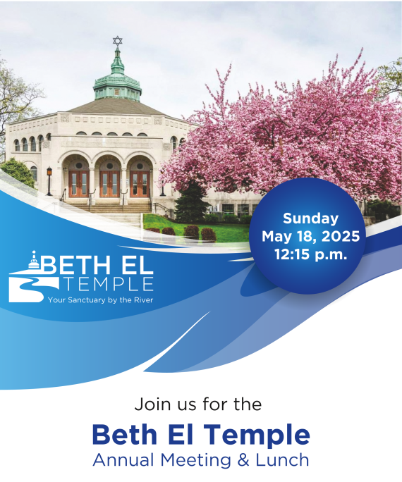 Beth El Temple Annual Meeting and Lunch