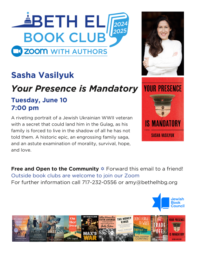 Book Club with Sasha Vasilyuk