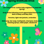 Last Day of the Gather the Spirit for Justice Drive