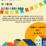 Shabbat in Your Neighborhood: Services and Dinner