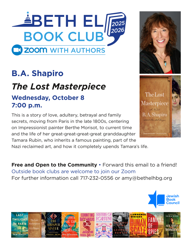 Book Club with B.A. Shapiro