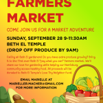 Beth El Temple Farmers Market