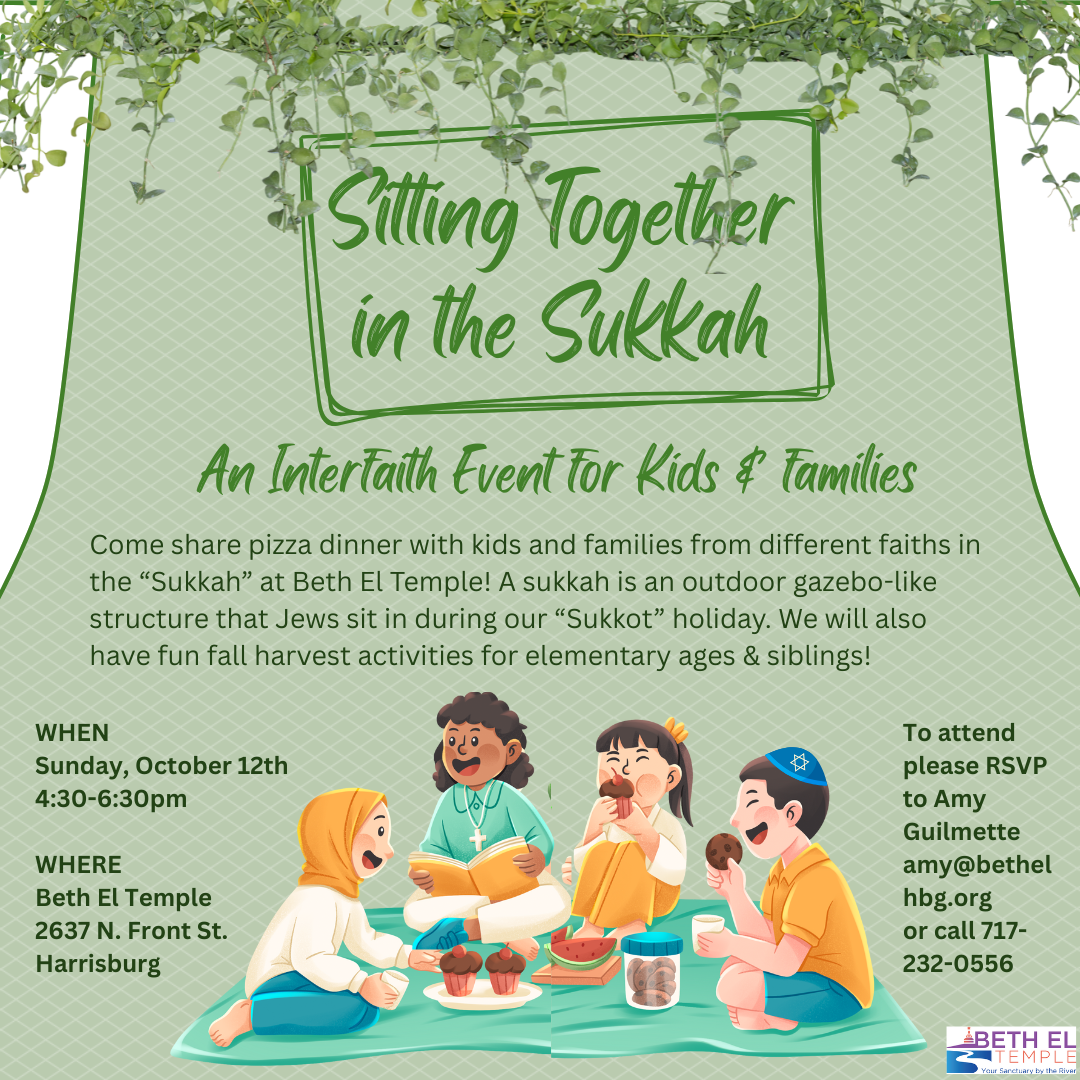 Sitting Together in the Sukkah