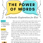 Weekly Class: The Power of Words
