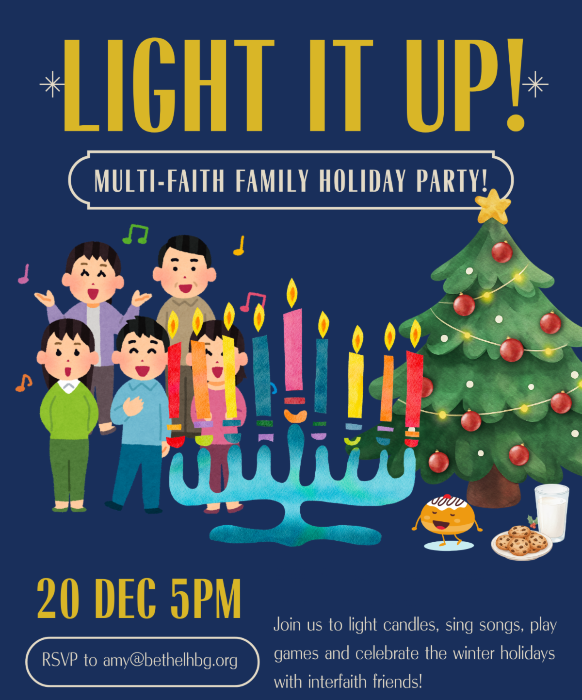 Light It Up! Multi-Faith Family Holiday Party