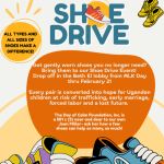 Last Day of the Day of Calm Shoe Drive