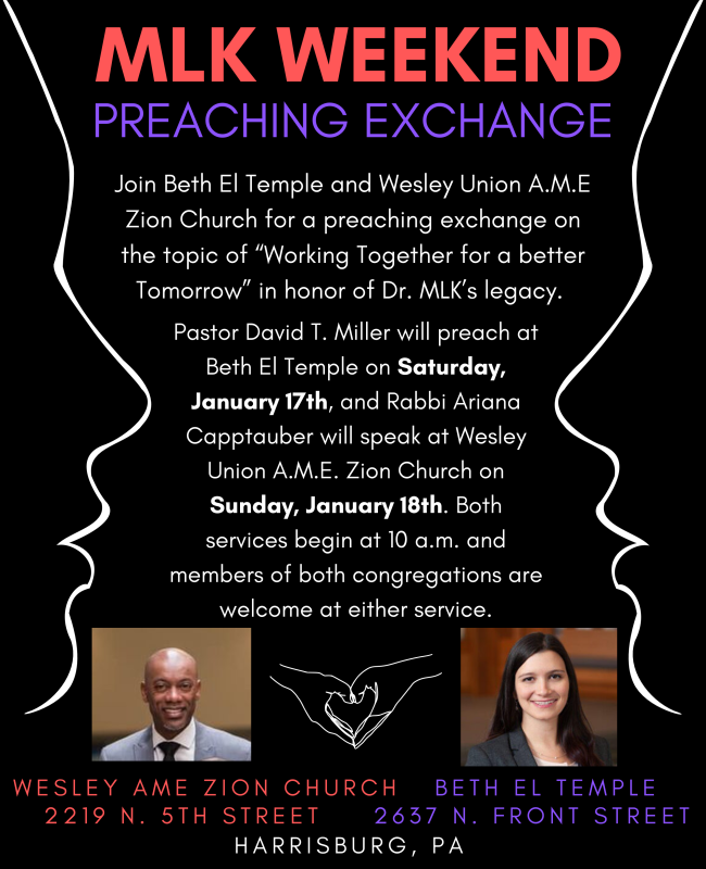MLK Weekend Preaching Exchange