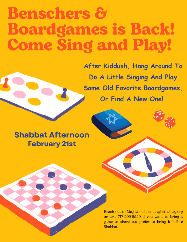 Benschers and Boardgames