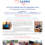 Breakfast & Learn: Live from Uganda with the Abuyadaya Jews