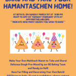 (CANCELLED) Bake and Take Your Hamantaschen Home!